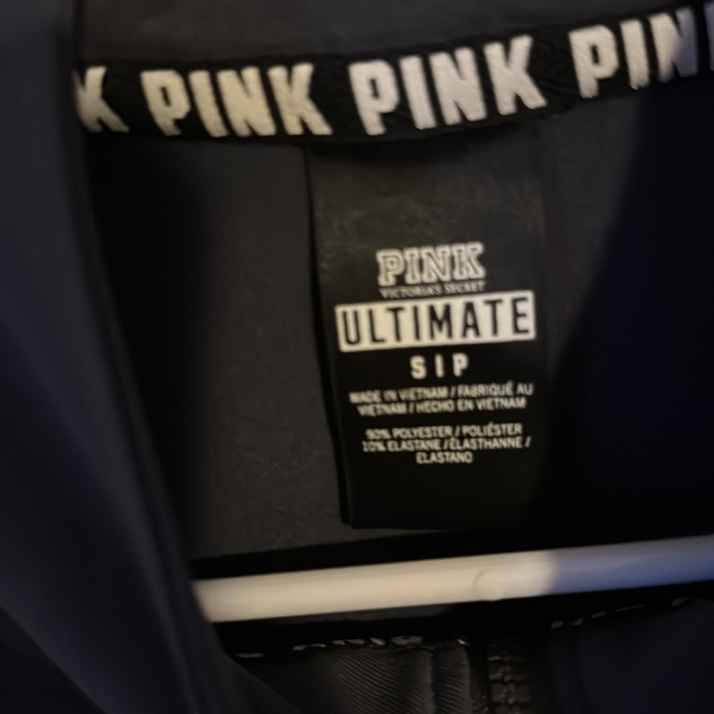 Pink half zip jacket - Picture 2 of 3